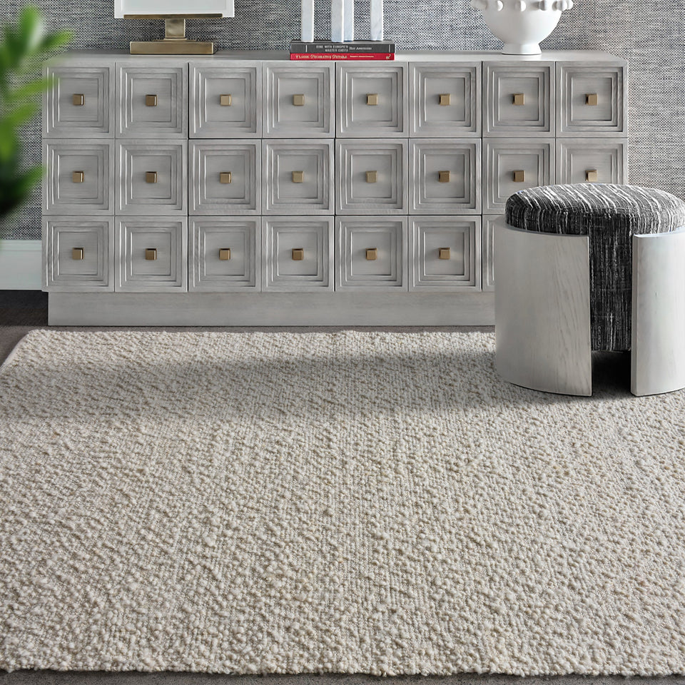 Lambswool Handwoven Wool & Jute Rug