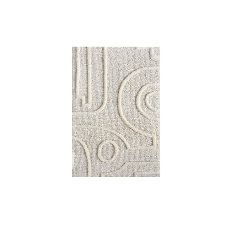 Orbit Relief Textured Wool Wall Art