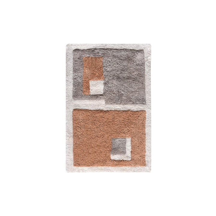 Earthblock Cotton Bath Rug