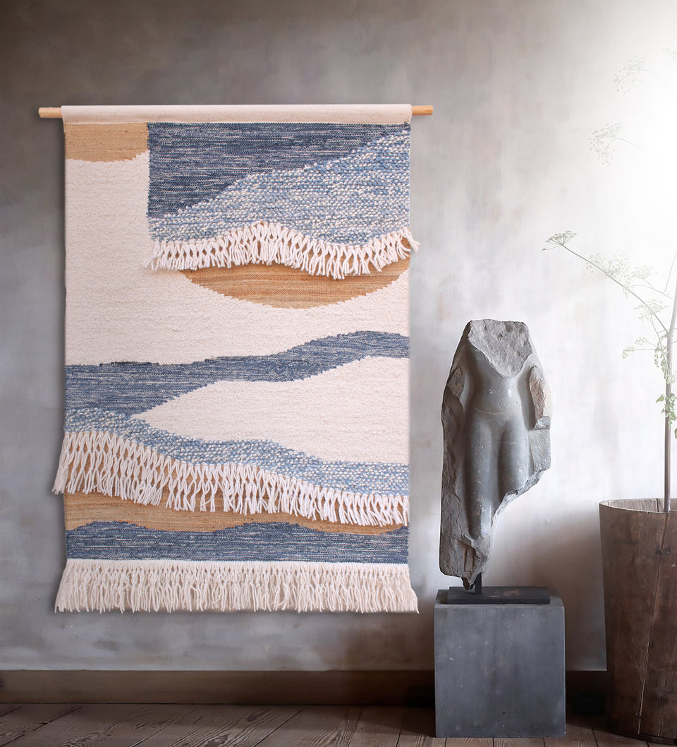 Littoral Handwoven Textile Wall Hanging