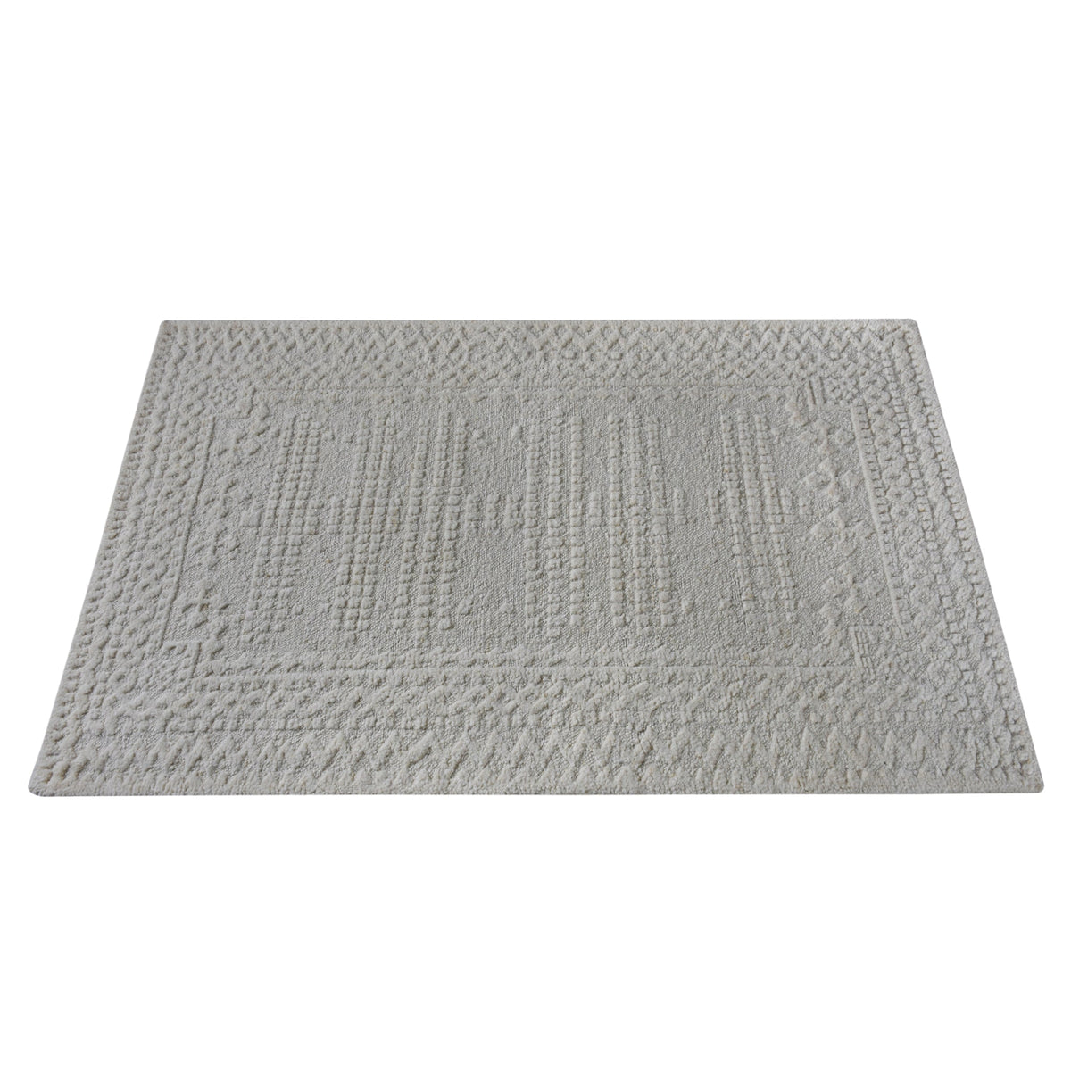 Stonework Hand-Knotted New Zealand Wool Rug