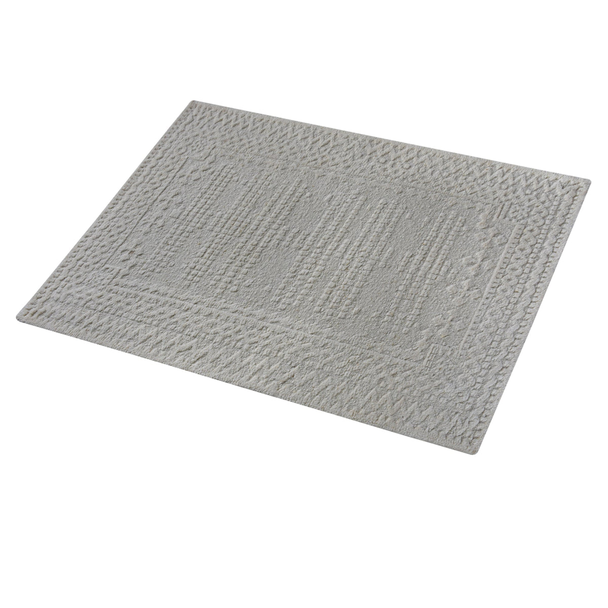 Stonework Hand-Knotted New Zealand Wool Rug