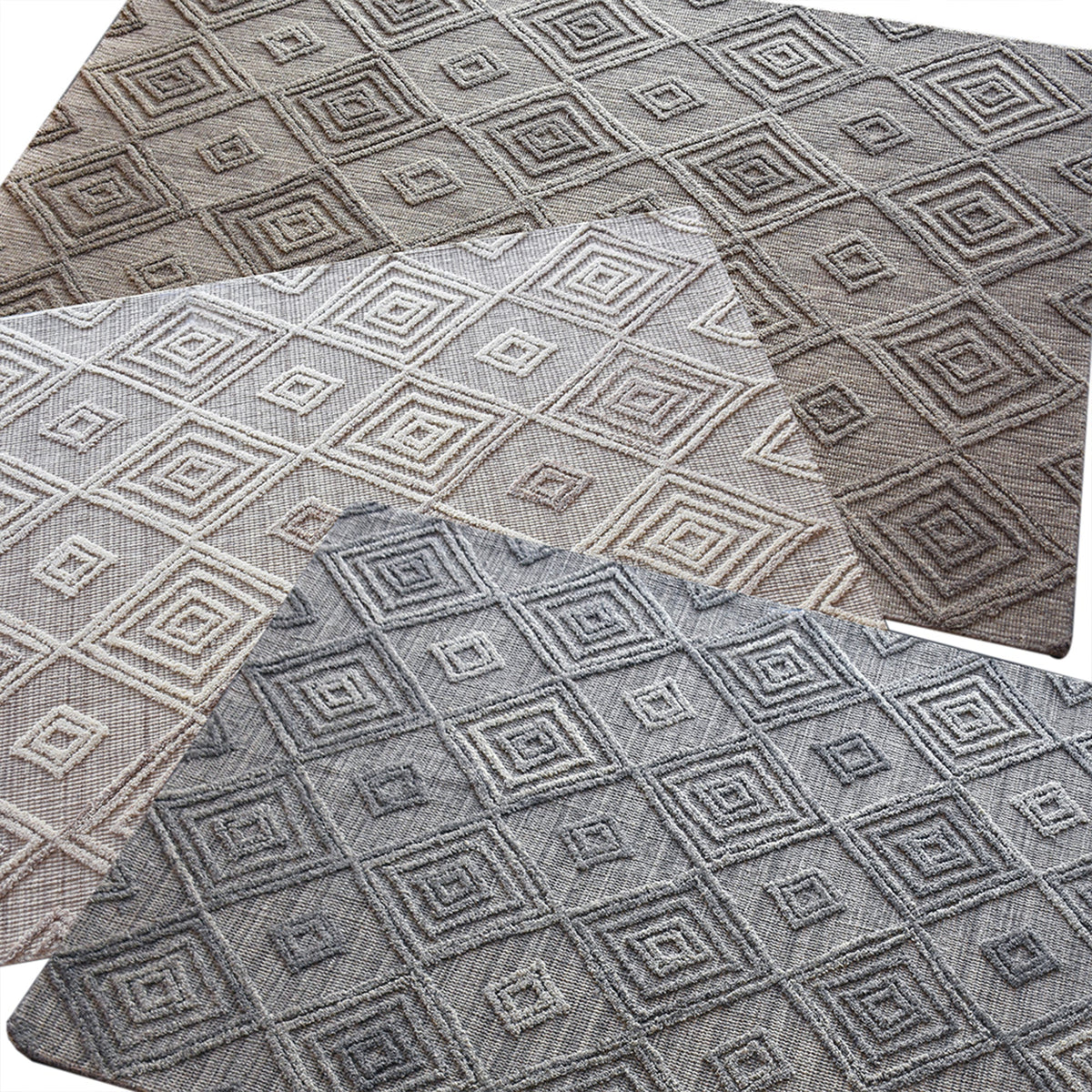 Harlequin Handwoven Wool Rug