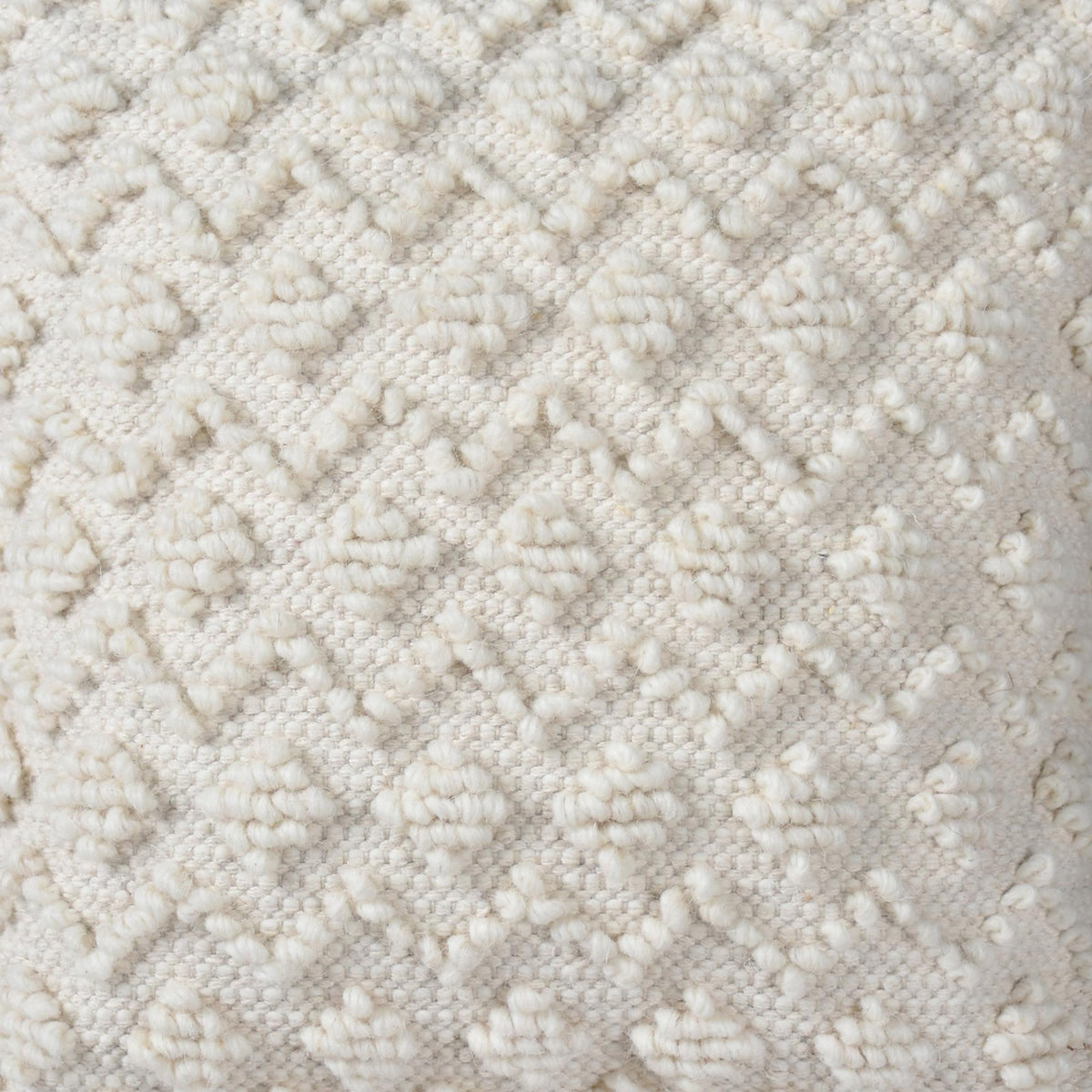 Loft Handwoven Wool & Cotton Cushion