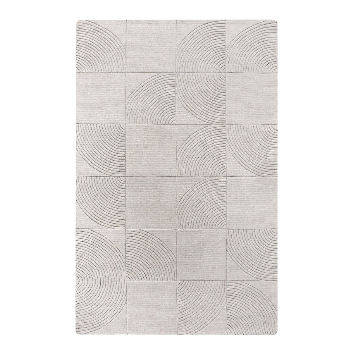 Seashell Handwoven Wool Rug