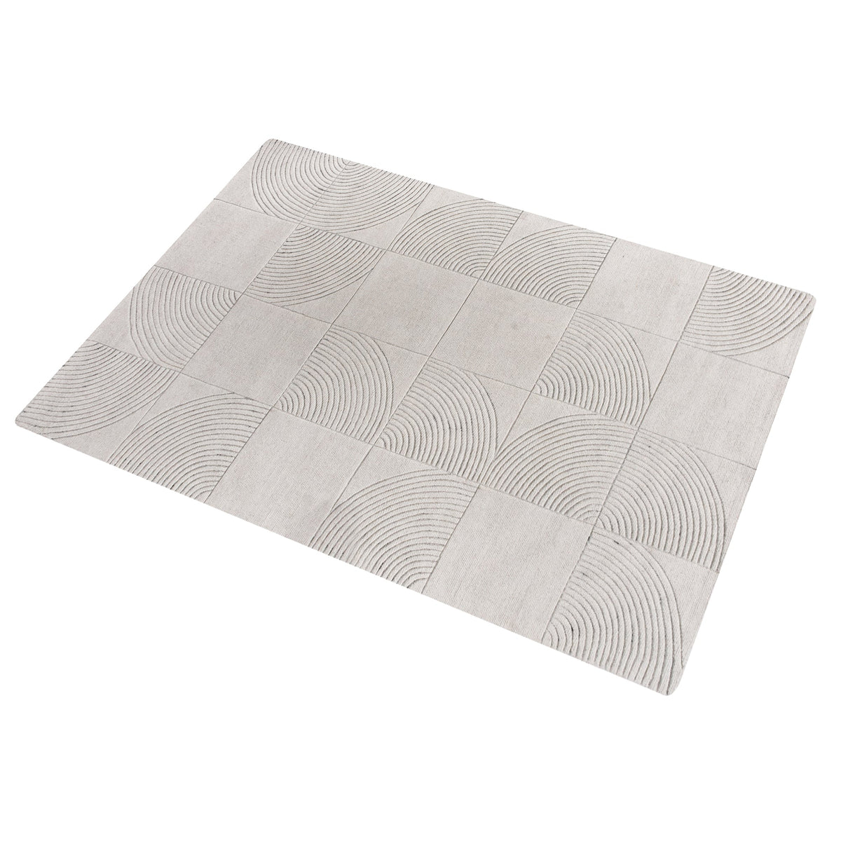 Seashell Handwoven Wool Rug