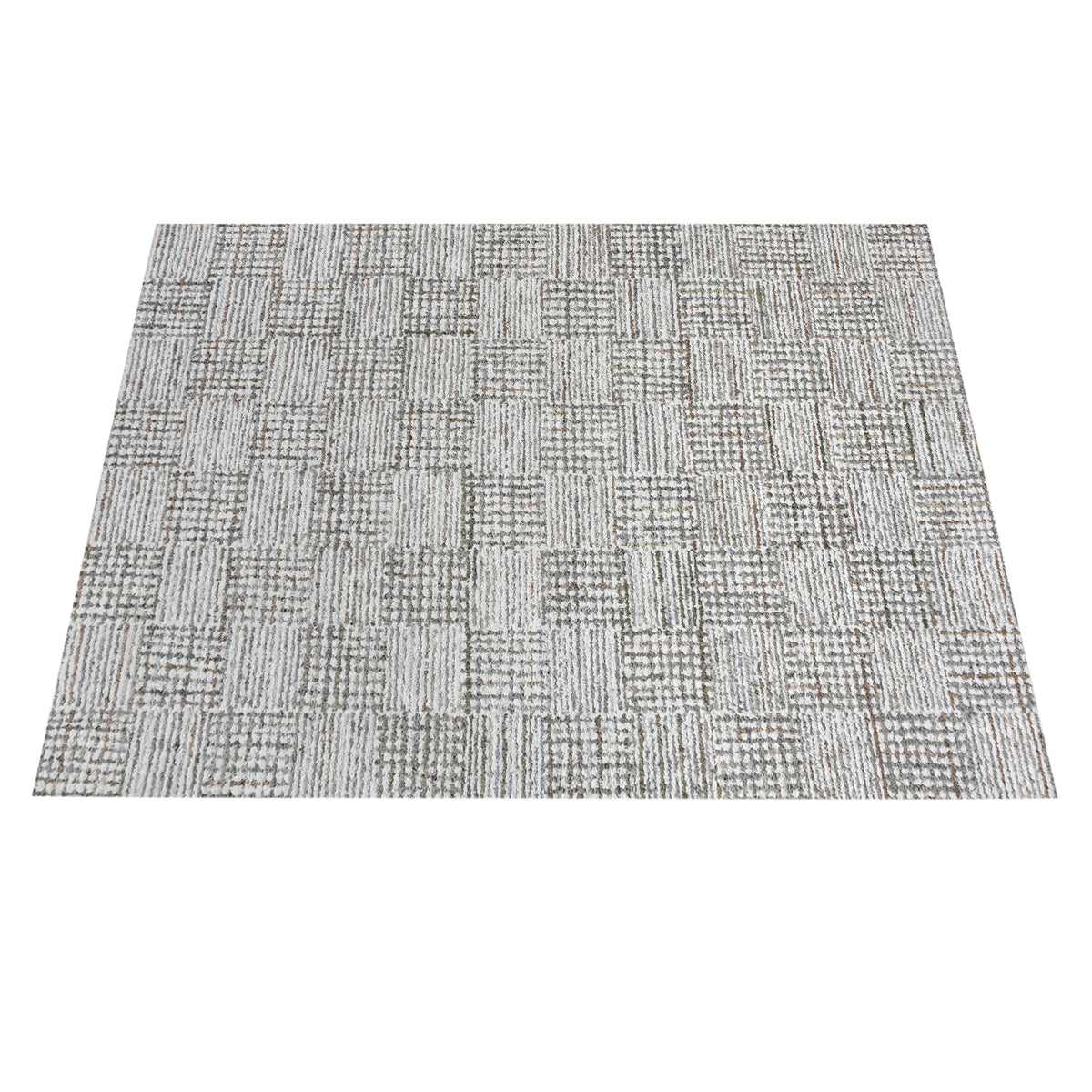 Tweed Hand-Tufted Denim & Cotton Rug