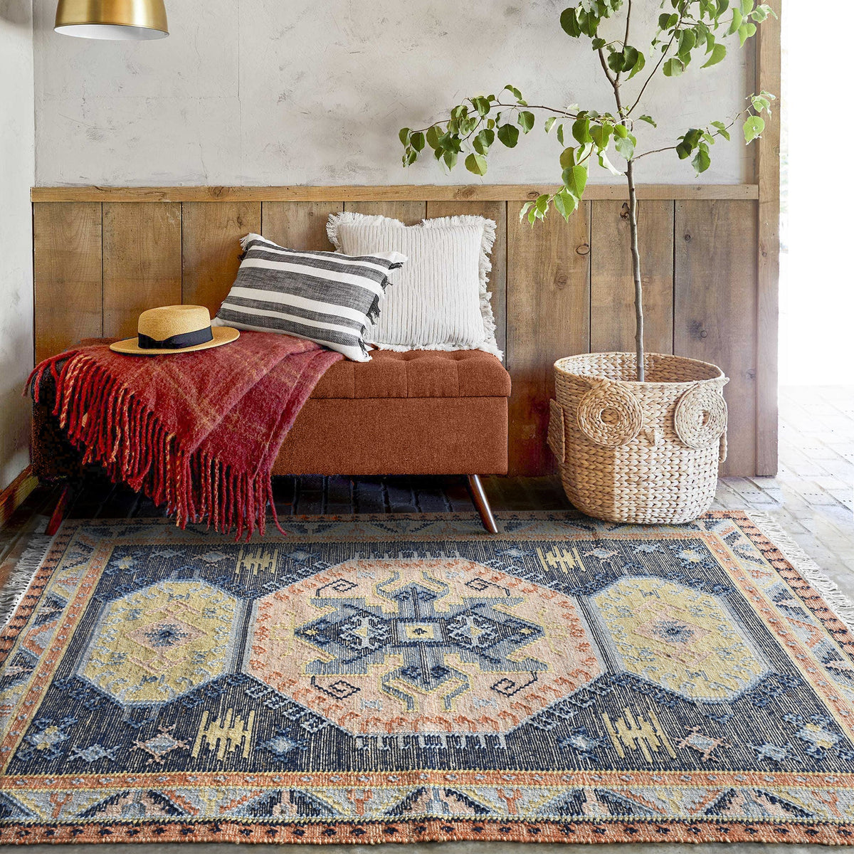 Harbour Flatweave Wool & Hemp Rug