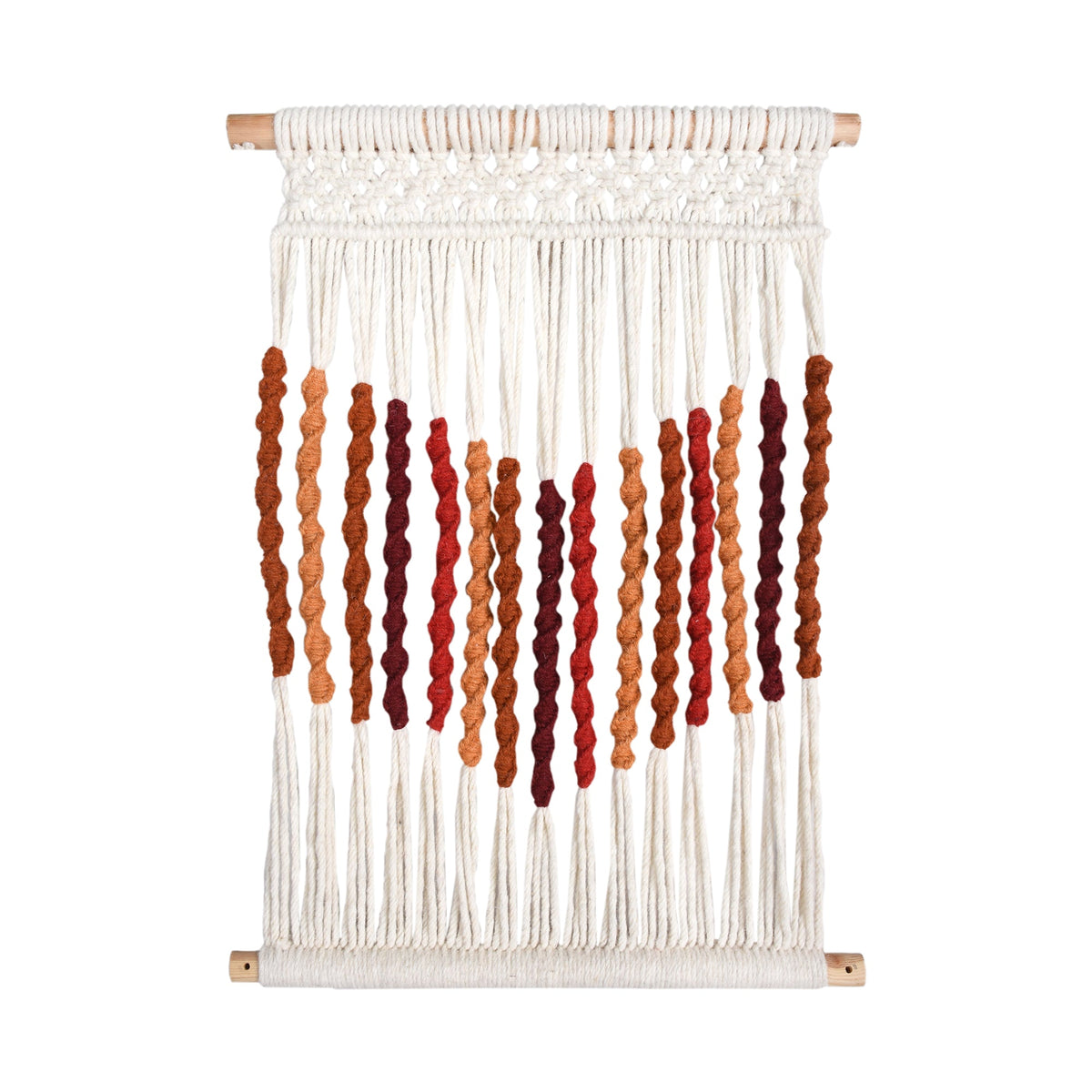 Ember Weave Handknitted Wool Wall Hanging