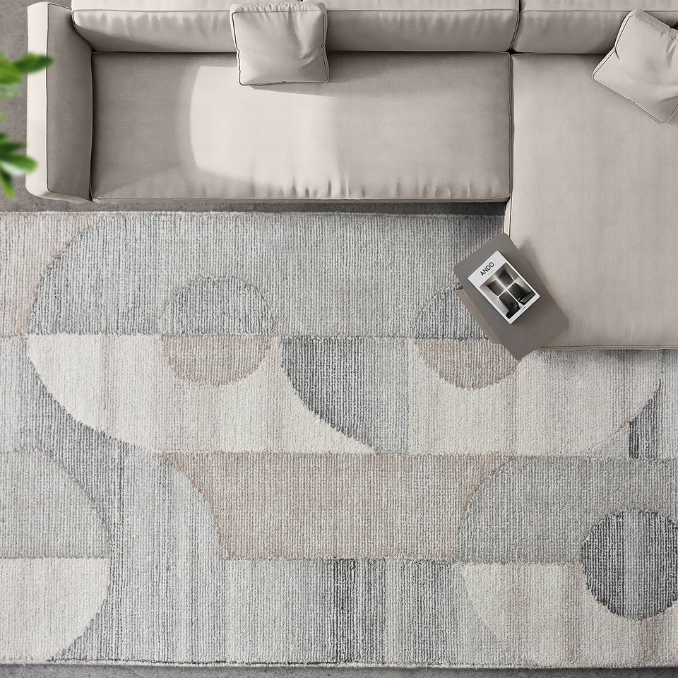 Ripple Handwoven Wool Rug