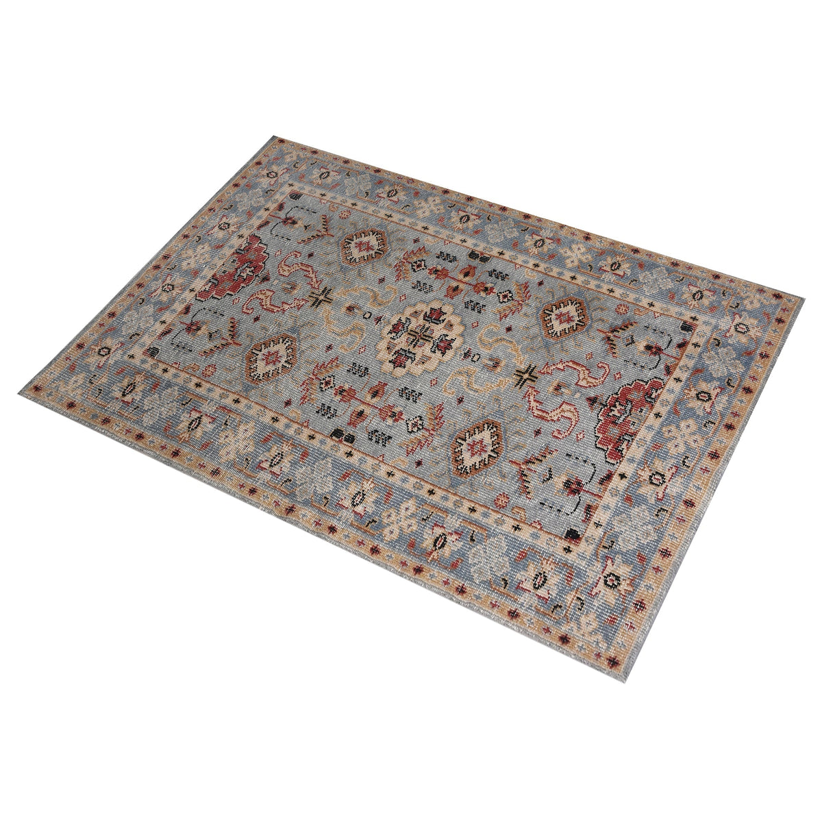 Manor Hand-Knotted Wool Rug