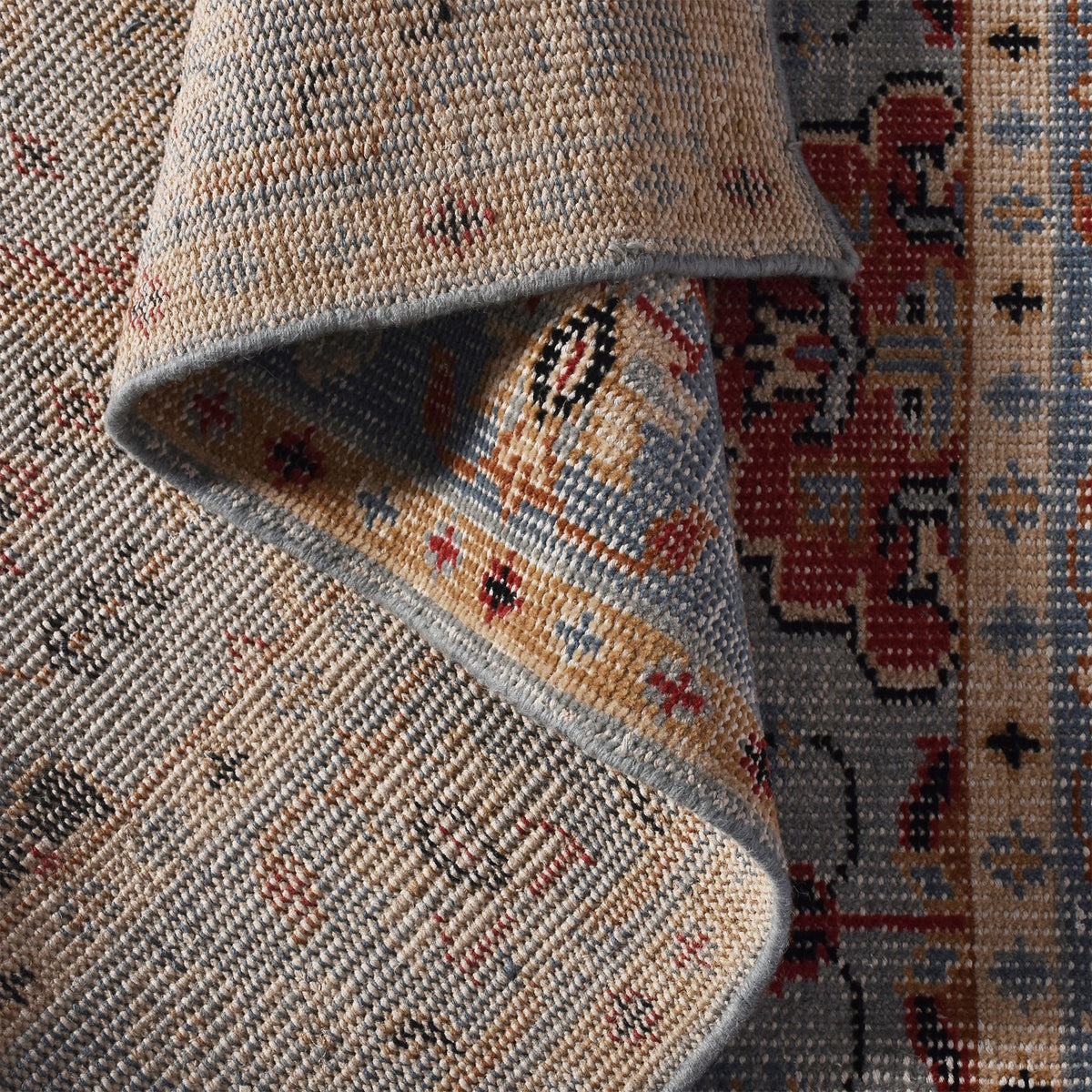 Manor Hand-Knotted Wool Rug