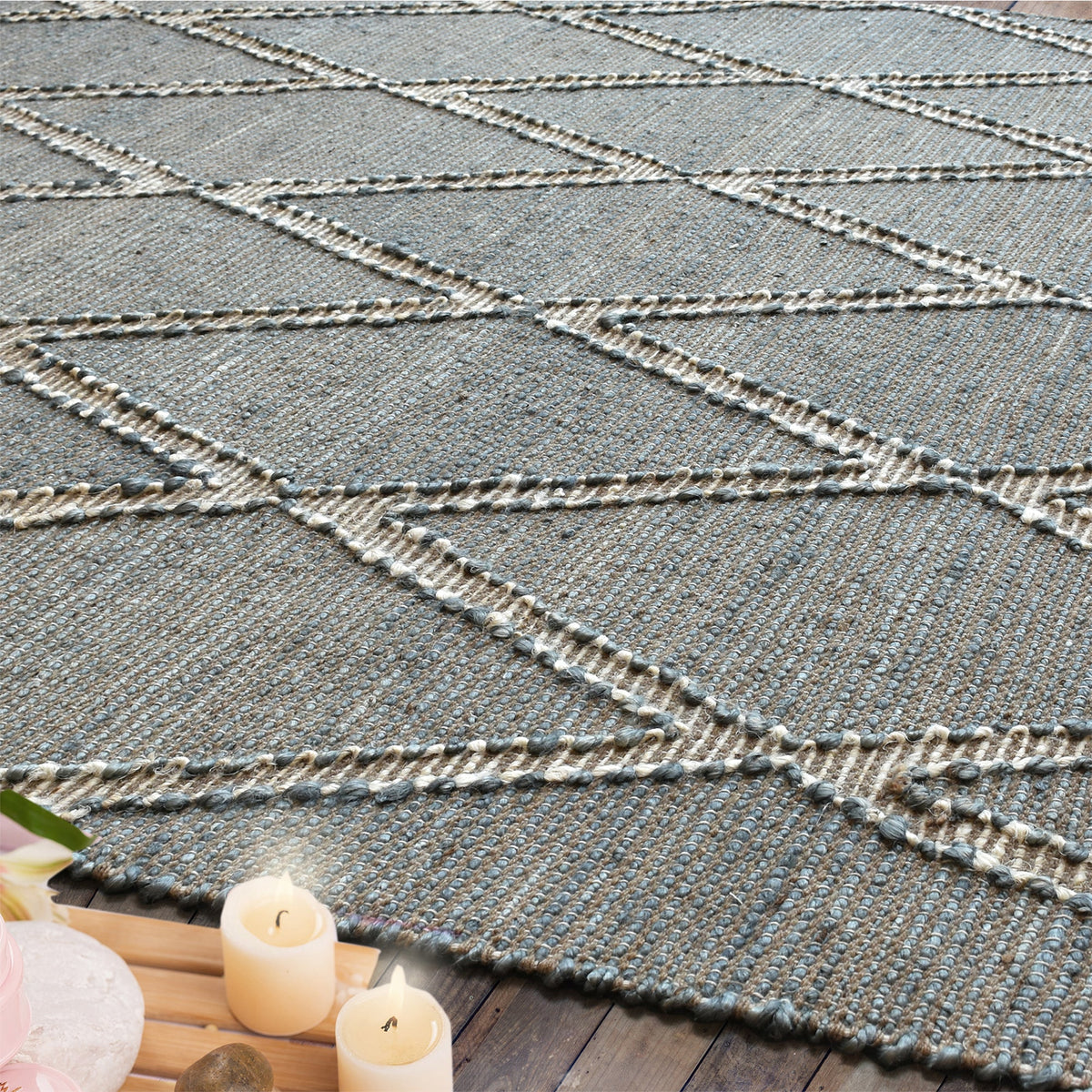Thyme Handwoven Hemp Rug