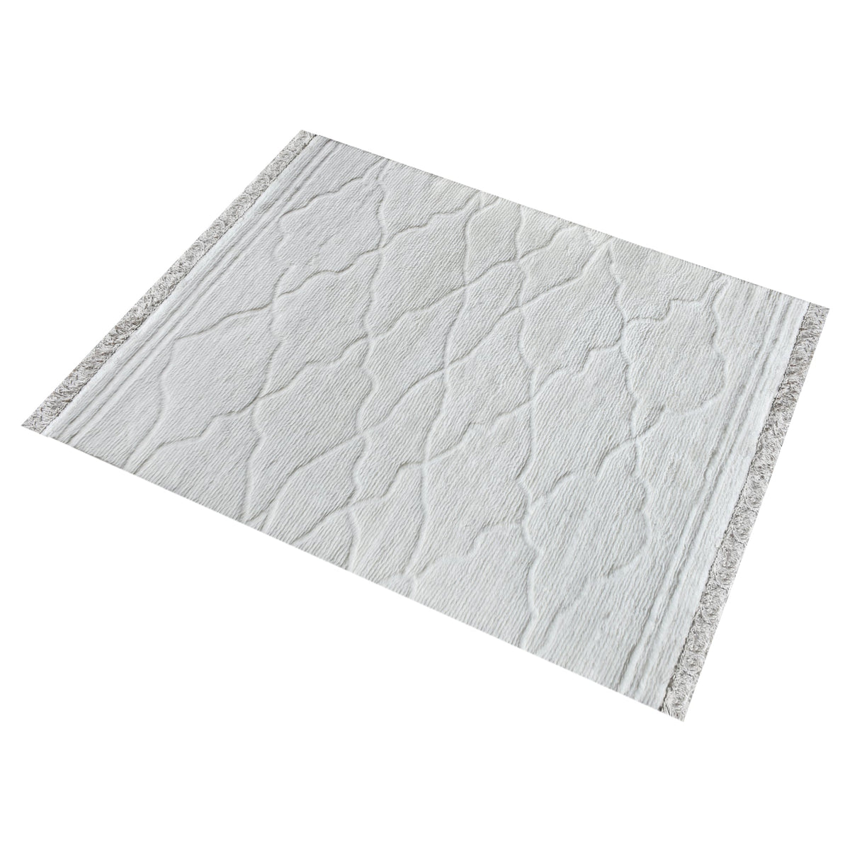 Lace Tufted Wool Rug