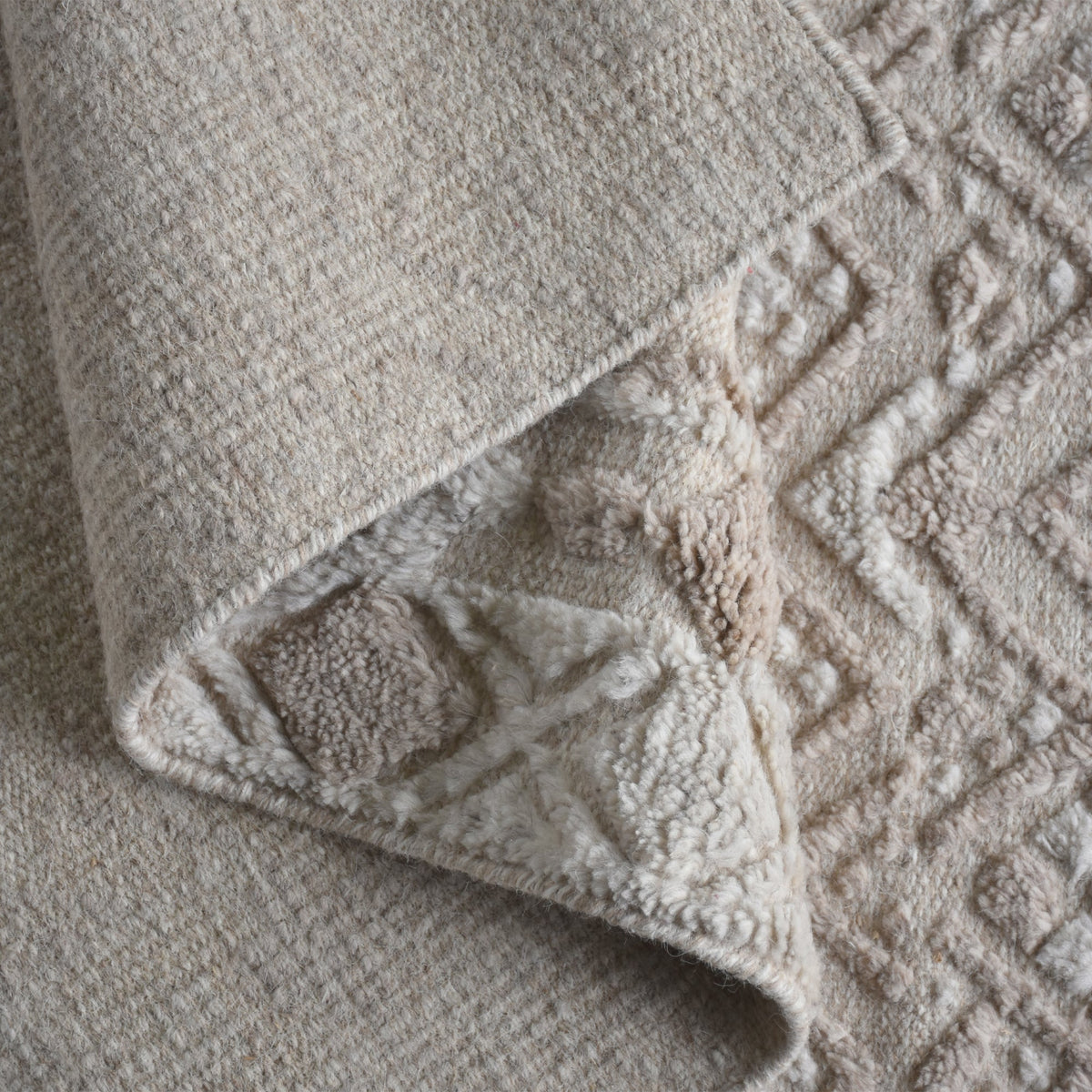 Quartz Hand-Knotted Wool Rug