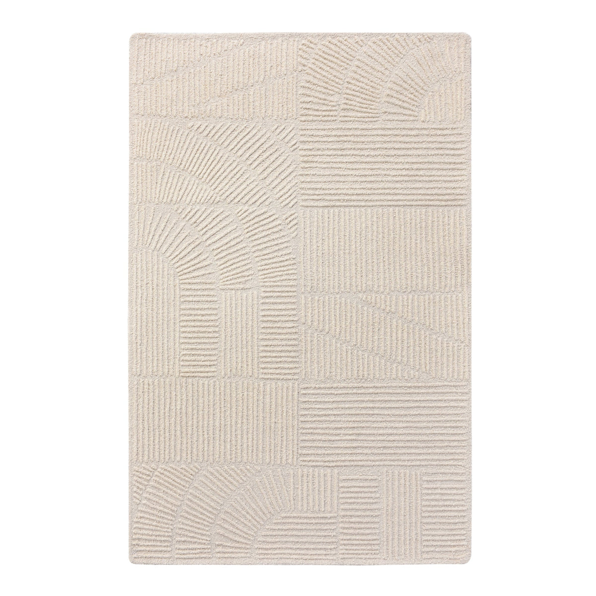 Linework Handwoven Wool Rug