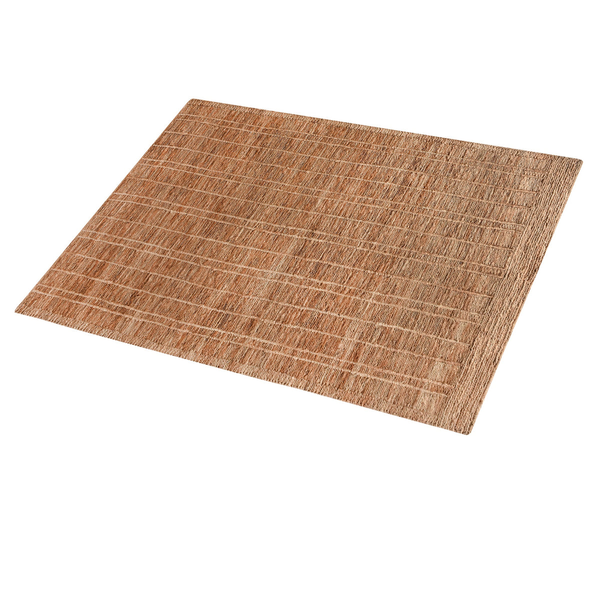 Clay Hand-Knotted Jute Rug