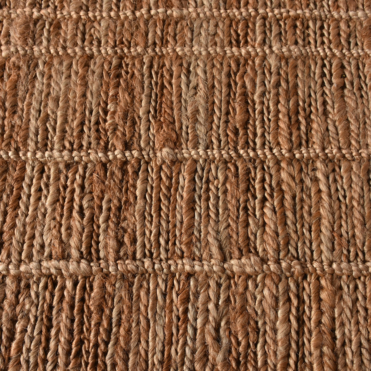 Clay Hand-Knotted Jute Rug