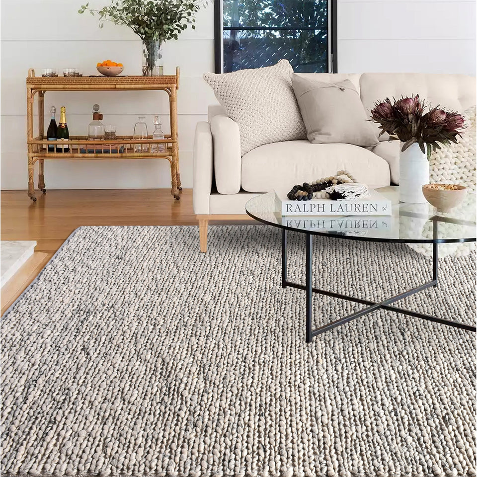 Braid Handwoven Wool Rug
