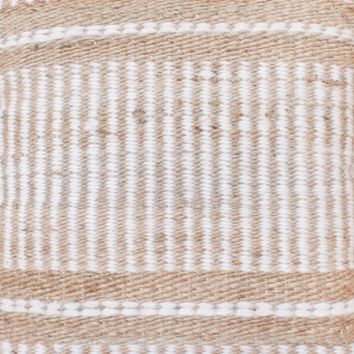 Sandbar Handwoven Jute & Wool Cushion