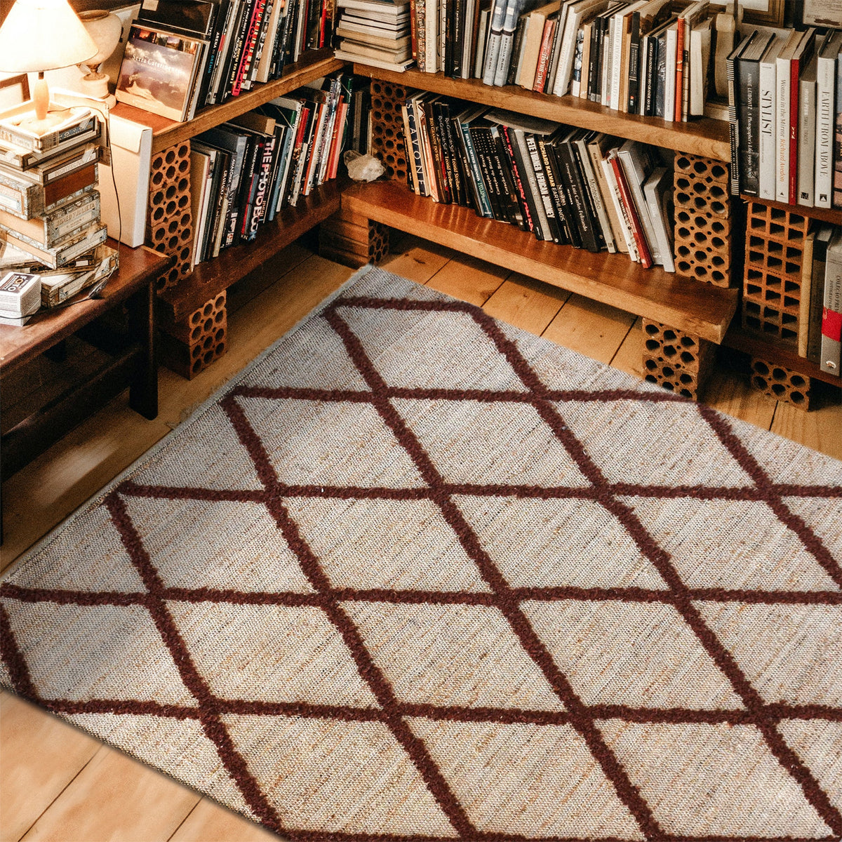 Lantern Handwoven Hemp & PET Rug