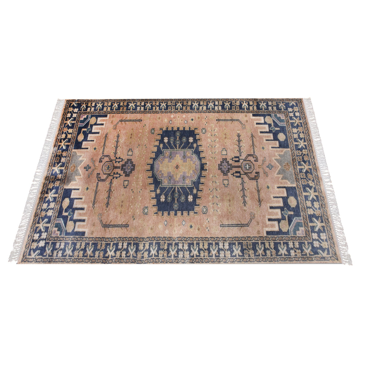 Garnet Hand-Knotted Wool Rug