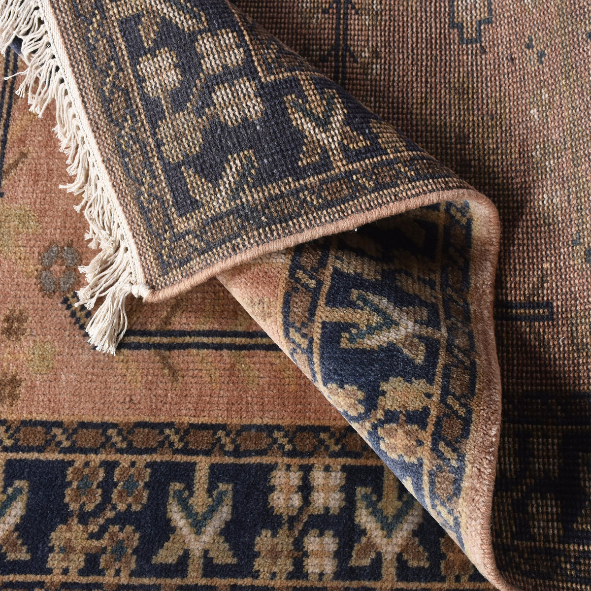 Garnet Hand-Knotted Wool Rug