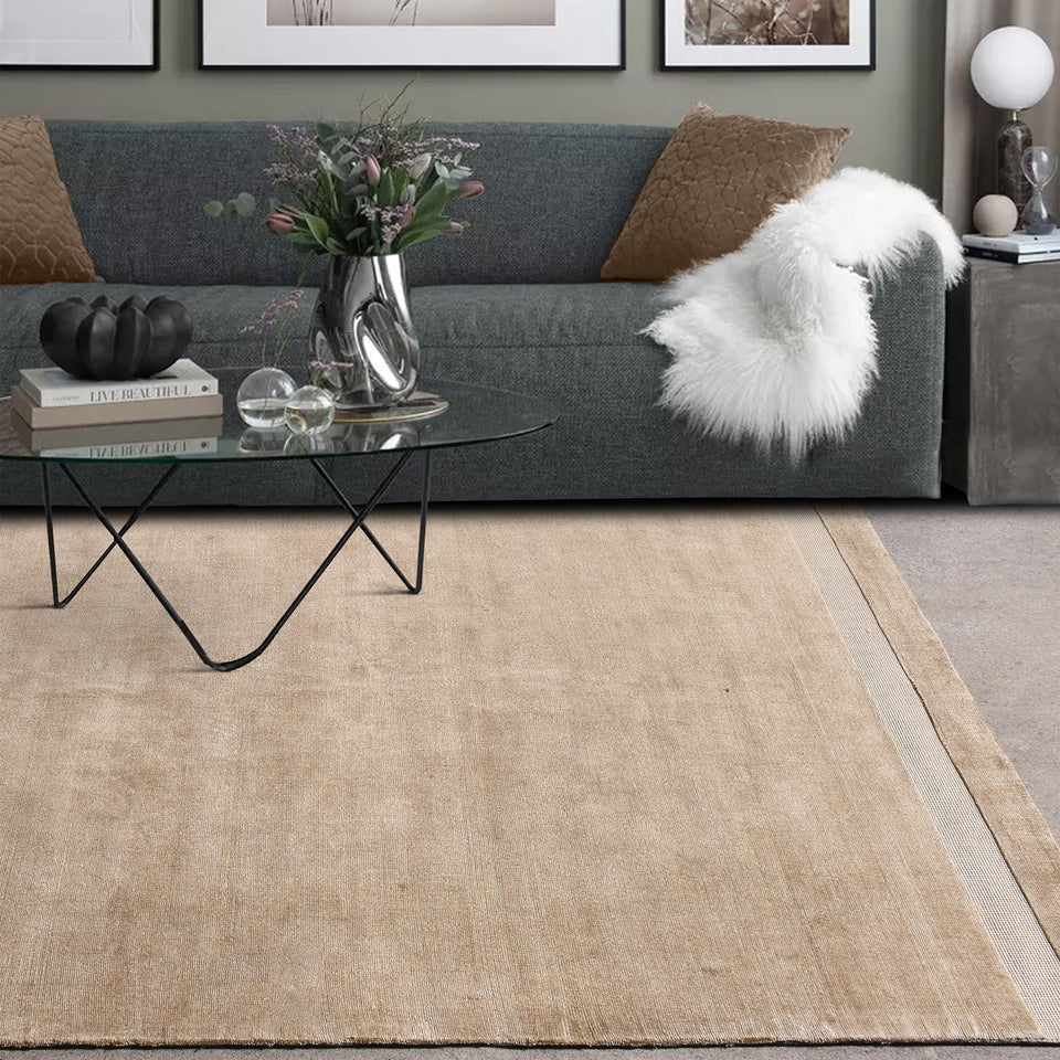 Lustre Handwoven Viscose Rug