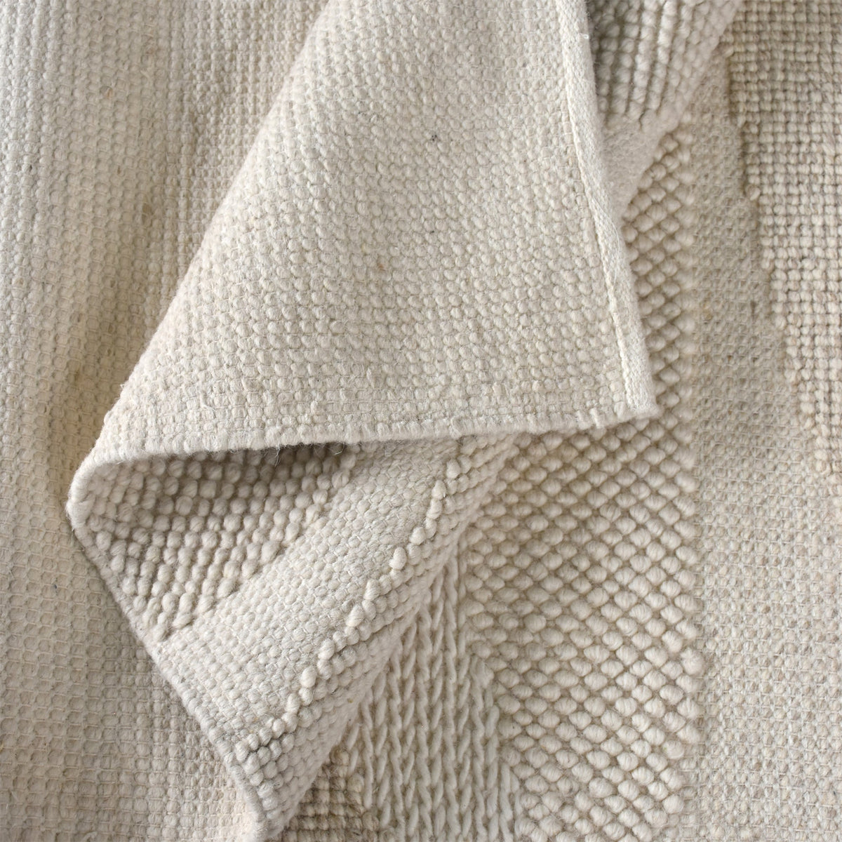 Contour Handwoven Wool Rug