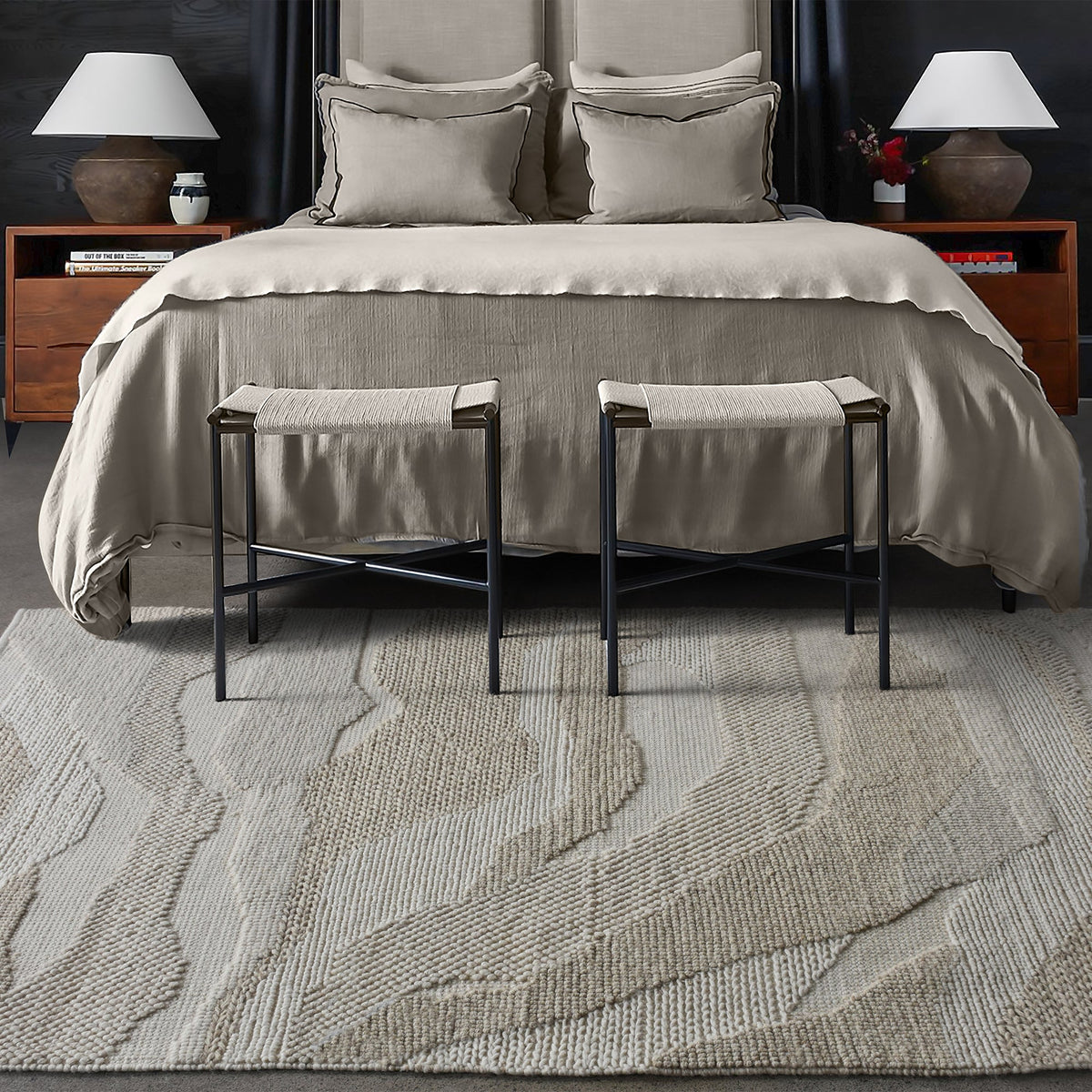Contour Handwoven Wool Rug