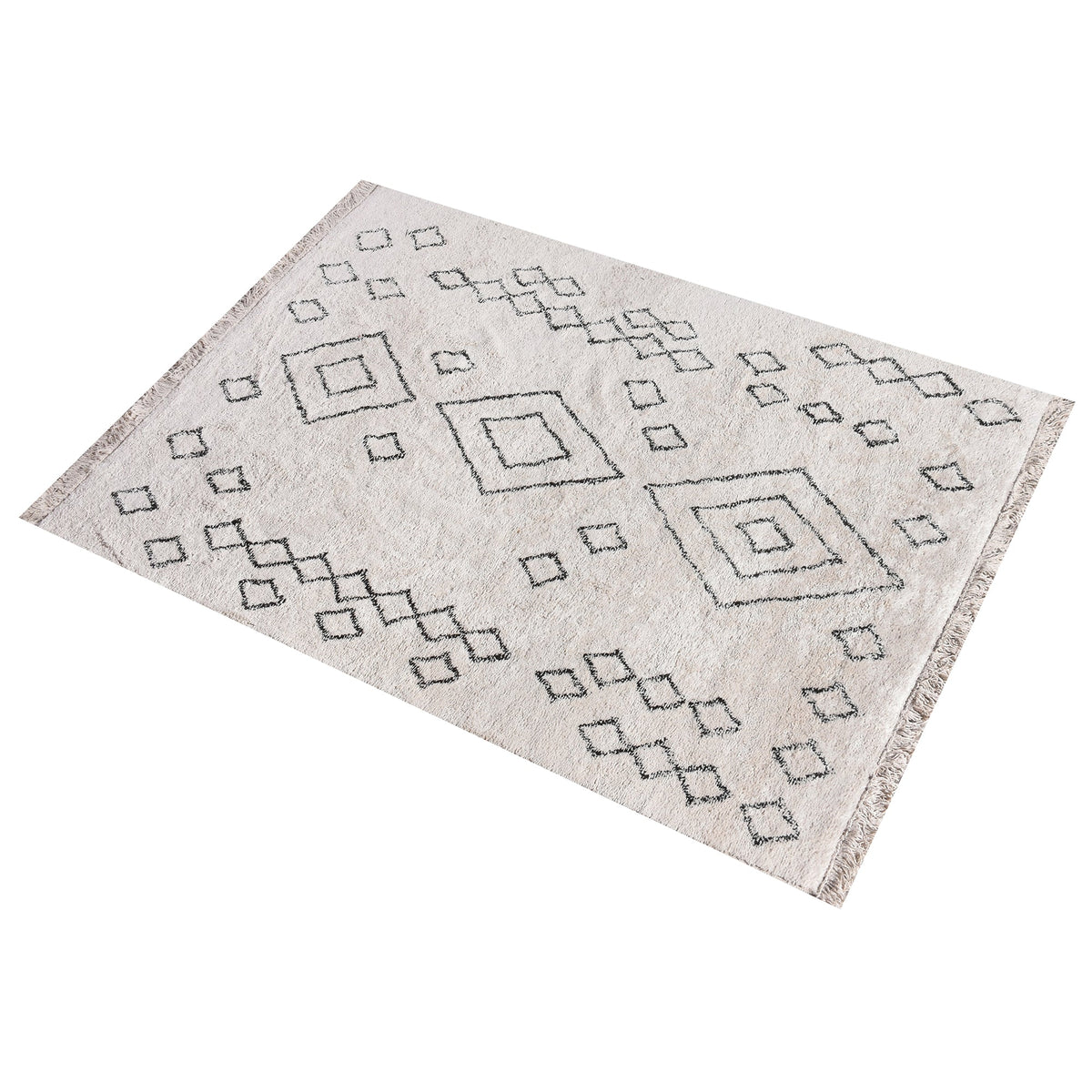 Domino Tufted Cotton Rug