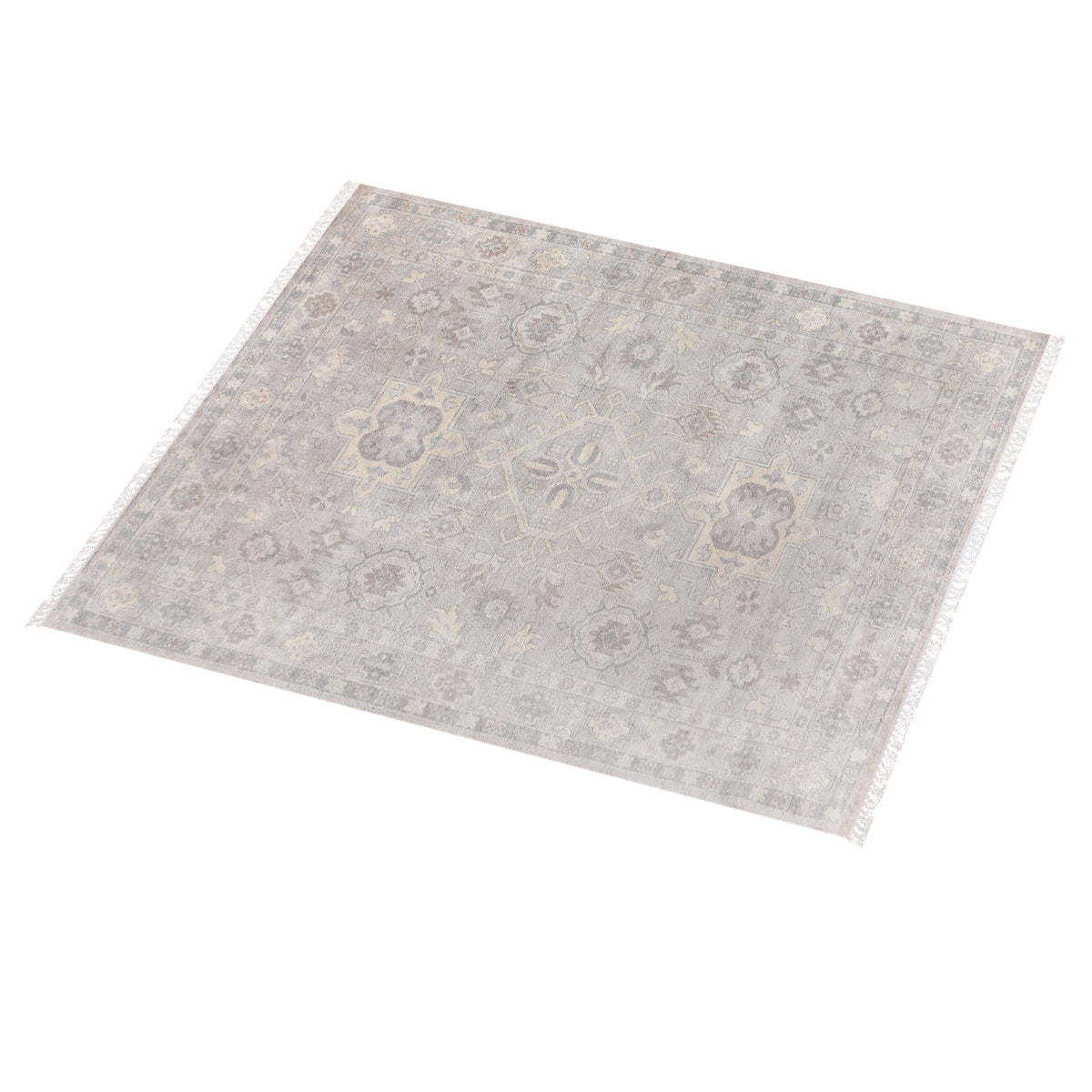 Heirloom Hand-Knotted Wool Rug