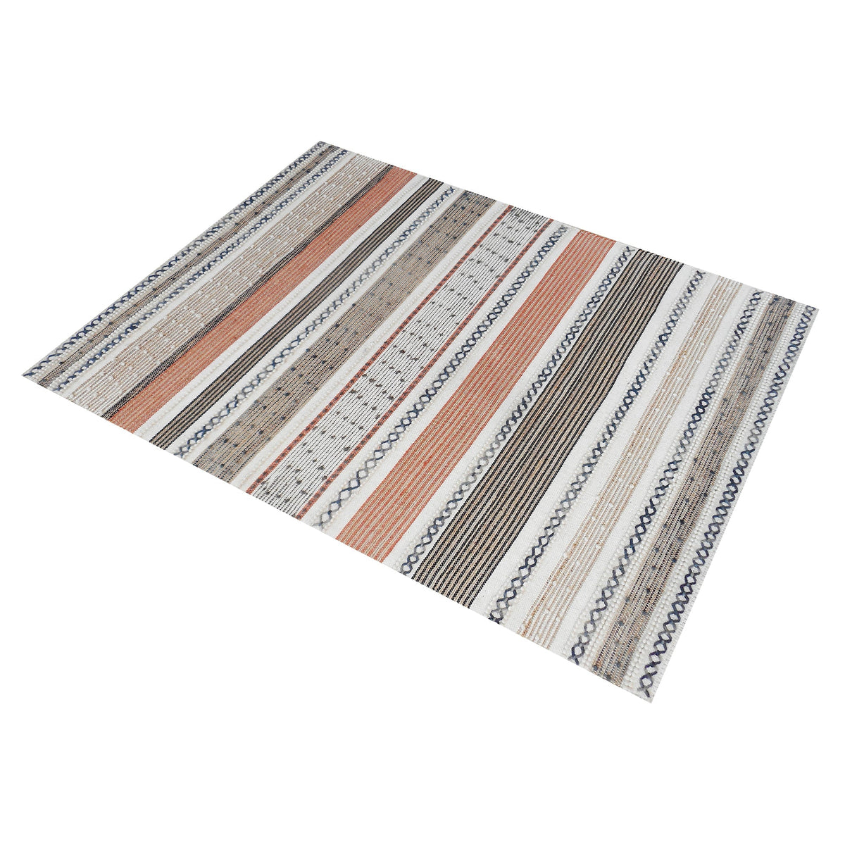 Bunting Handwoven Hemp & Wool Rug