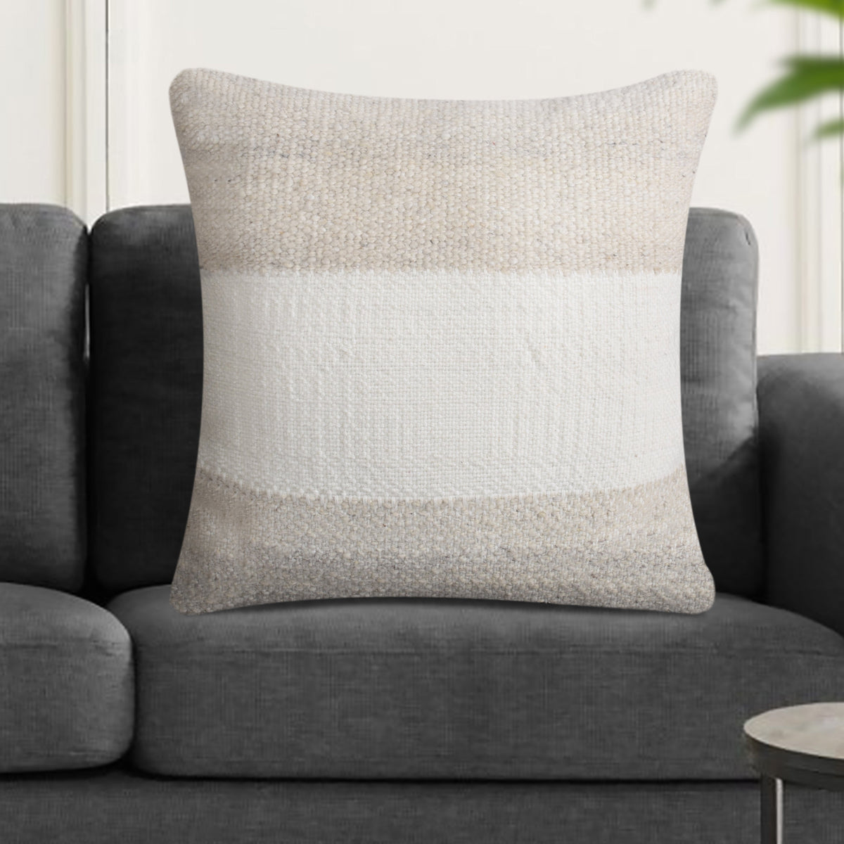 Oatfield Handwoven New Zealand Wool Cushion