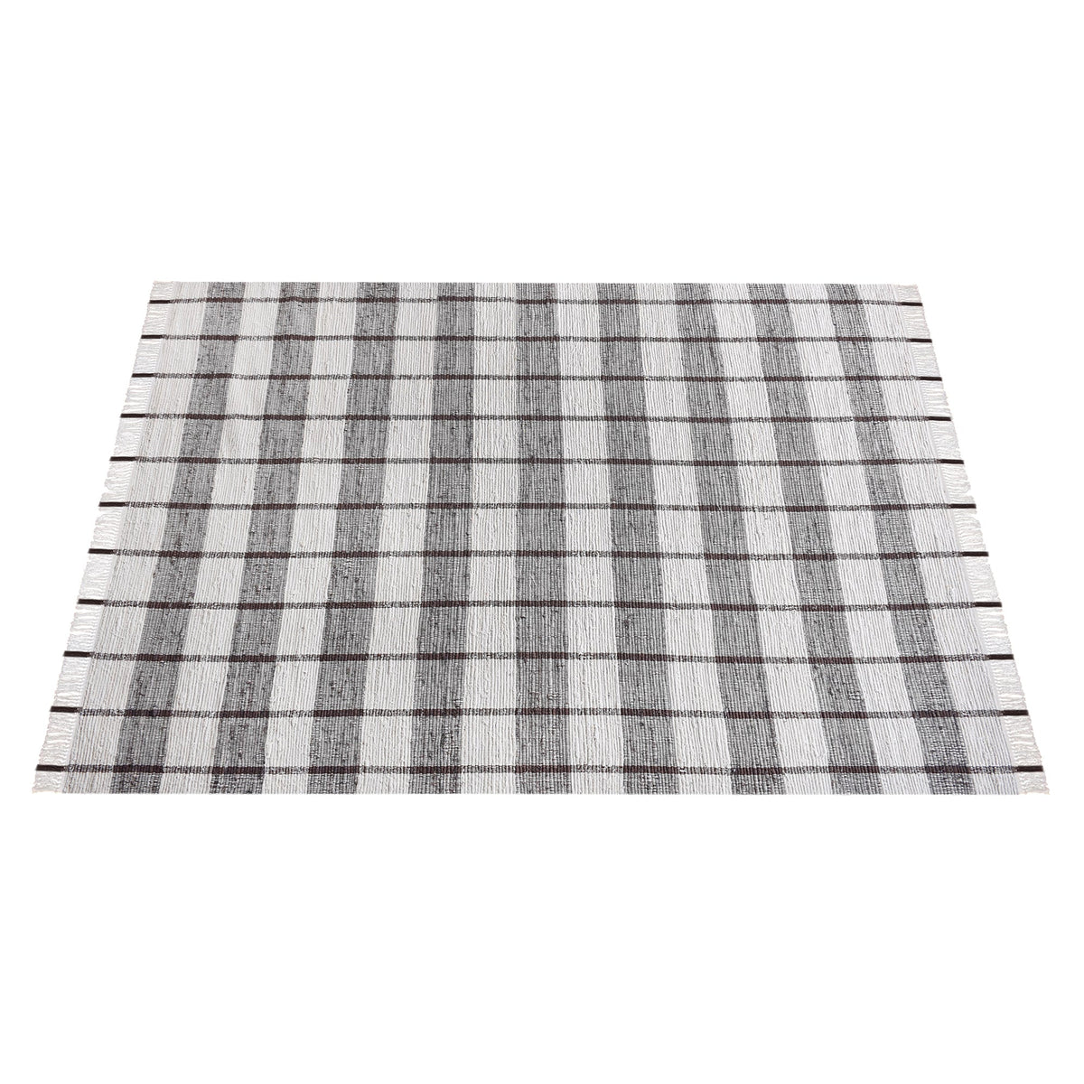 Cabin Handwoven Denim & Cotton Rug