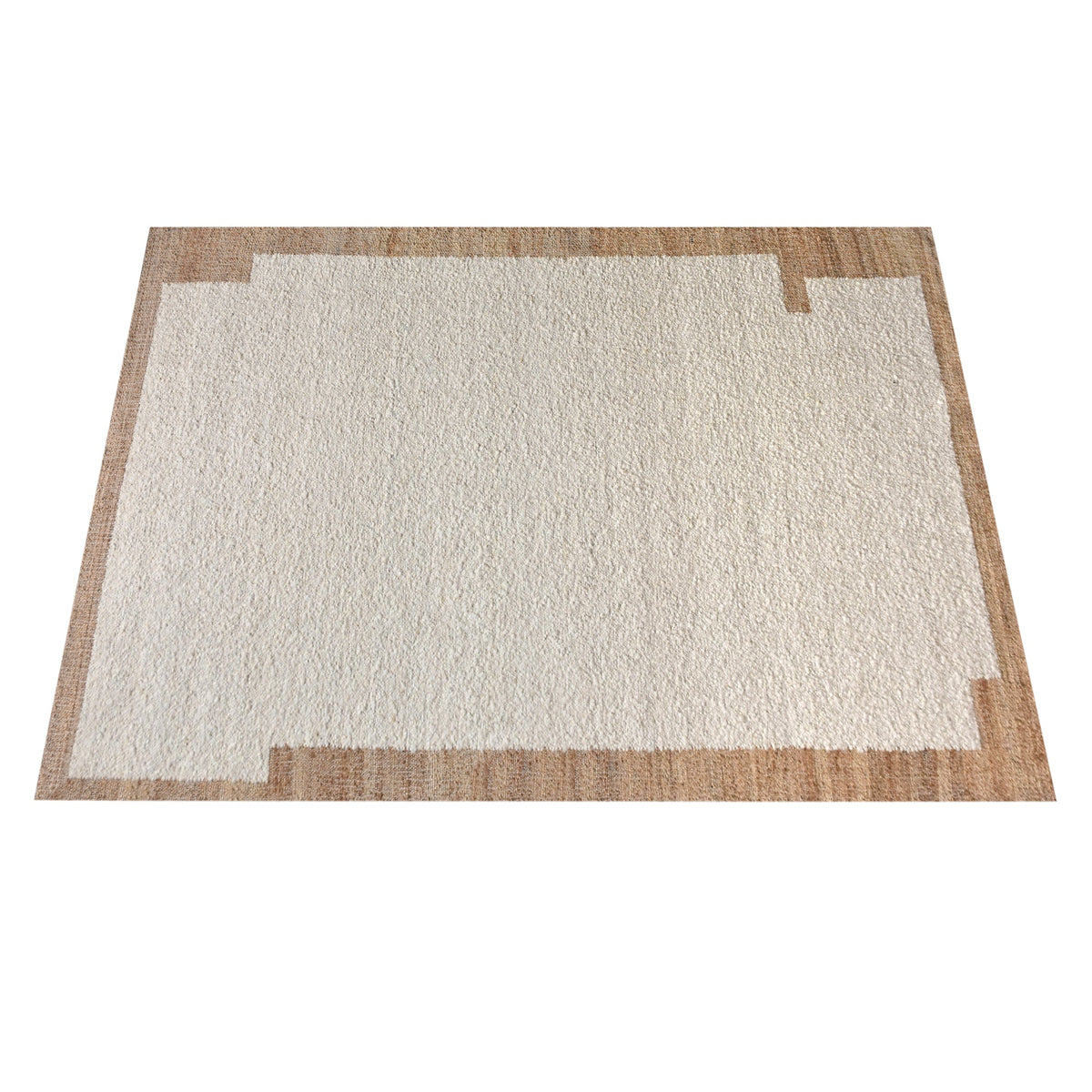 Frame Handwoven Wool & Jute Rug