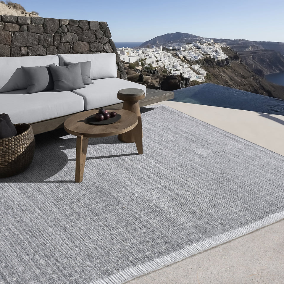 Cinder Handwoven Recycled PET Rug