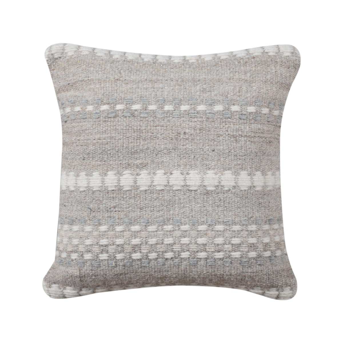 Coastal Dot Handwoven Wool Cushion