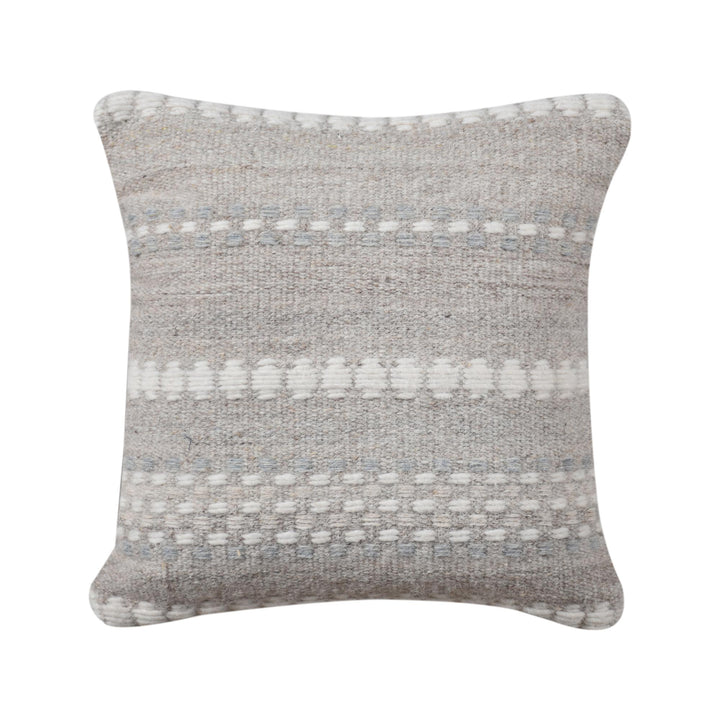 Coastal Dot Handwoven Wool Cushion