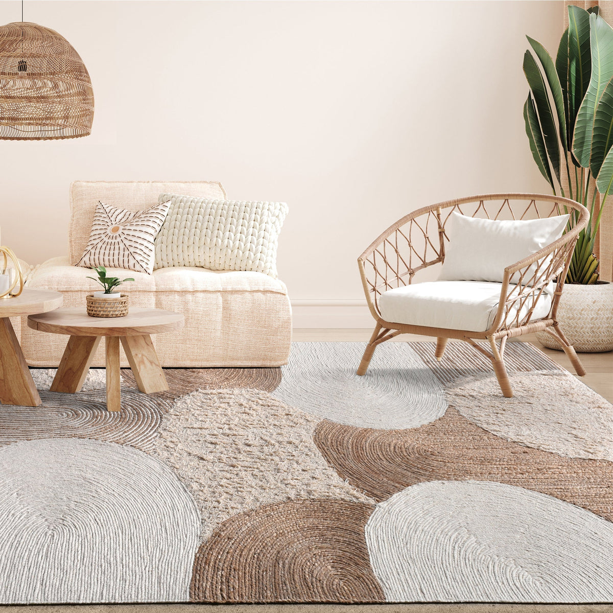 Lilypad Handmade Wool, Hemp & Cotton Rug