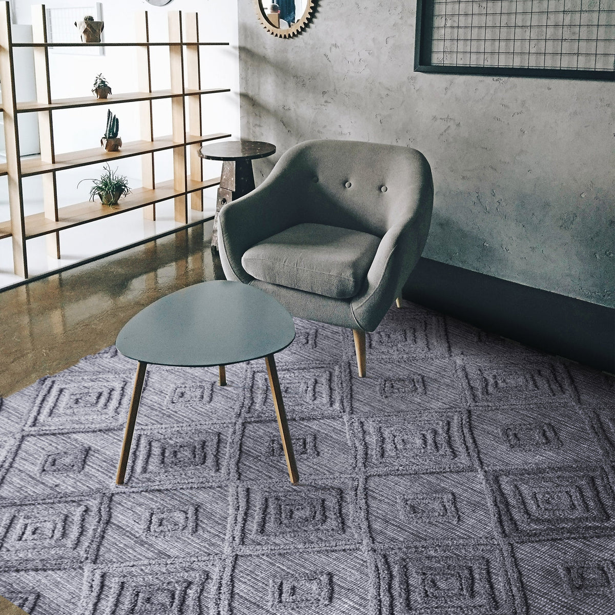 Harlequin Handwoven Wool Rug
