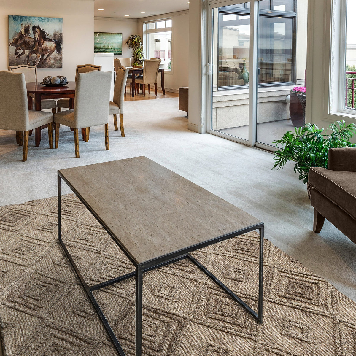 Harlequin Handwoven Wool Rug