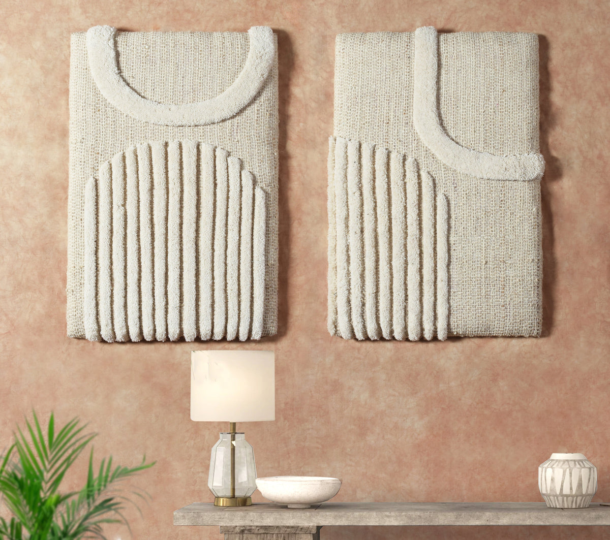 Quiet Companions Wool Wall Art — Set of Two
