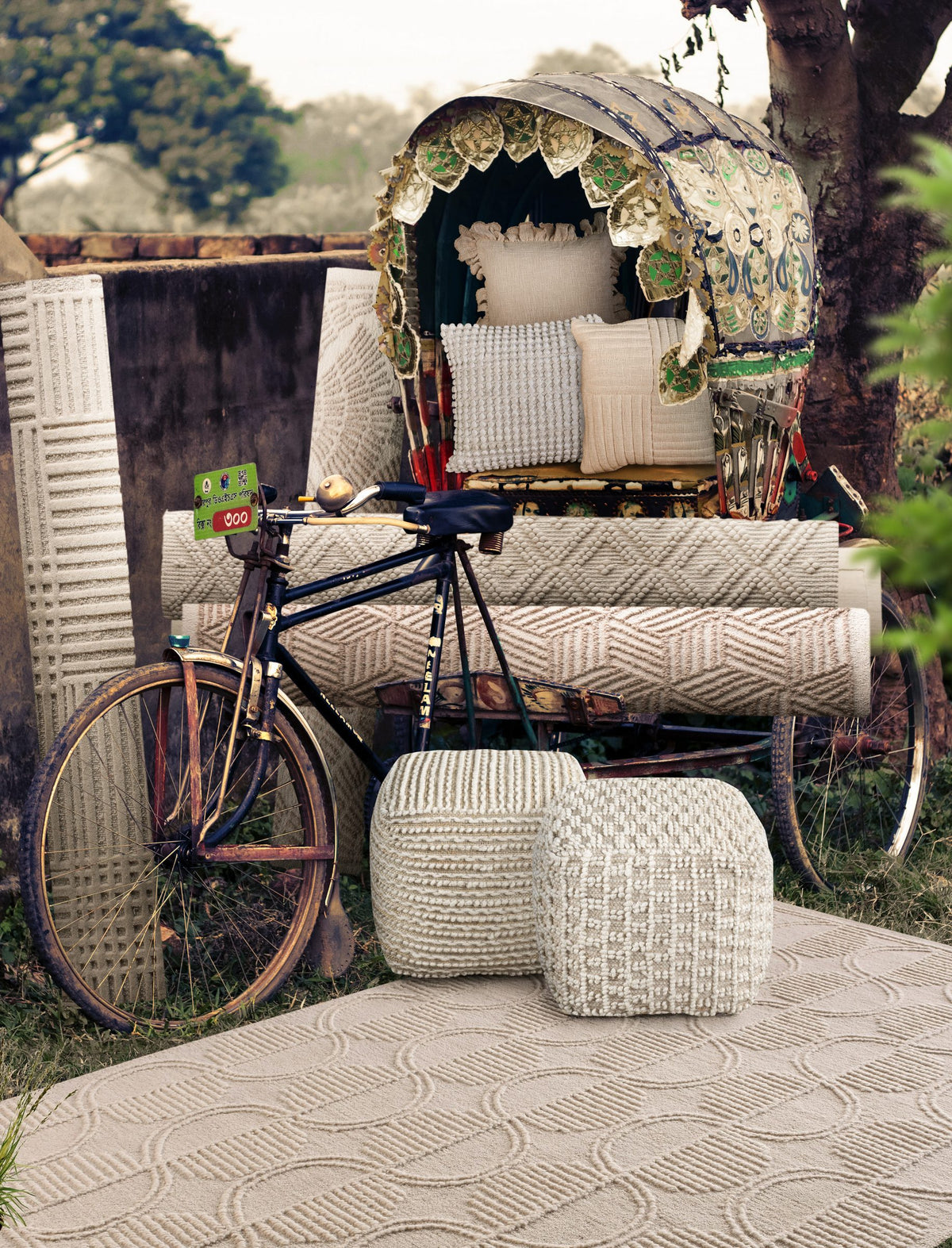 Textured ivory
